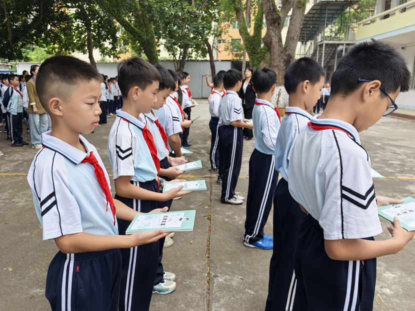 情系教育，护苗成长――阳光助学行走进加密货币赌场排行榜
捐赠仪式