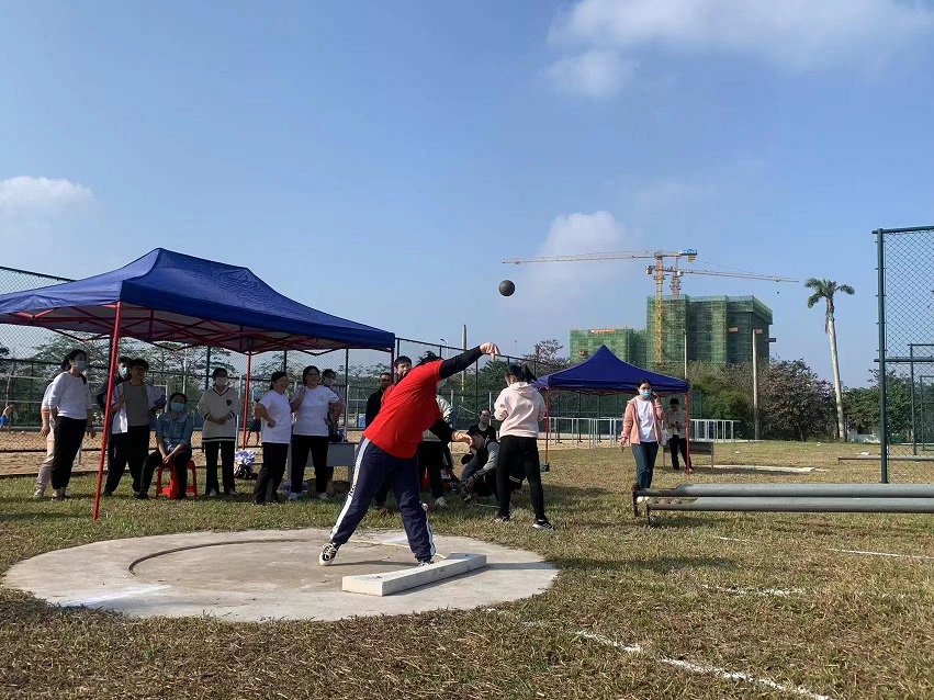 喜报！亚洲赌场排名教职工参加海南师范大学39届运动会荣获团体总分一等奖