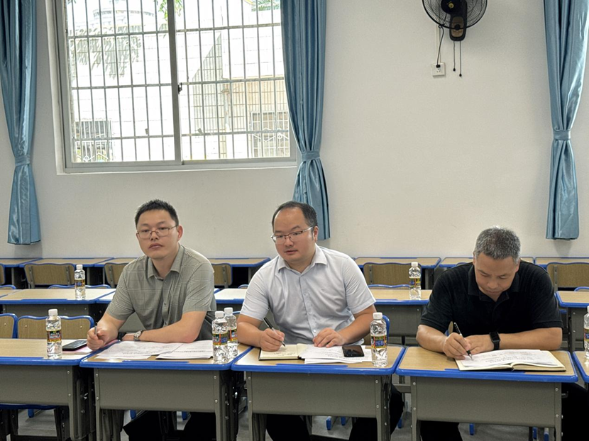 海南省教育厅许曙一行 到加密货币赌场排行榜
调研指导工作